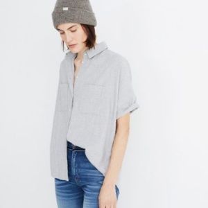 Madewell Flannel Courier Shirt - Size XS